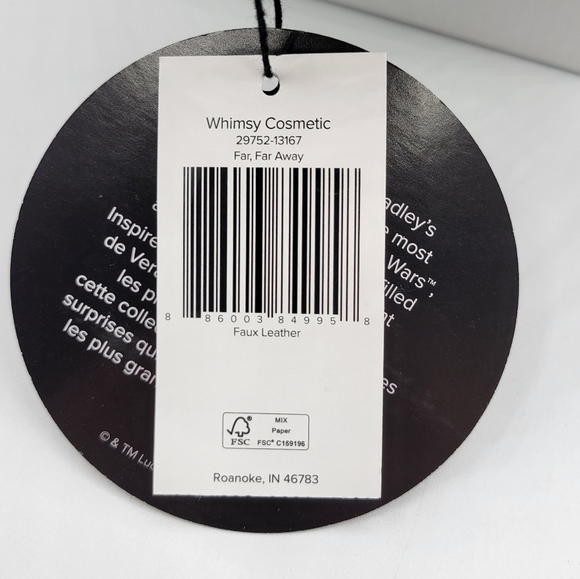 Vera Bradley Star Wars Far Far Away Whimsy Cosmetic Case Bag - Picture 7 of 8